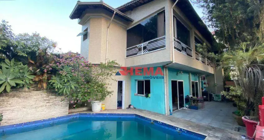 Sobrado com 3 dormitórios à venda, 159 m² por r$ 750.000,00 - aparecida - santos/sp