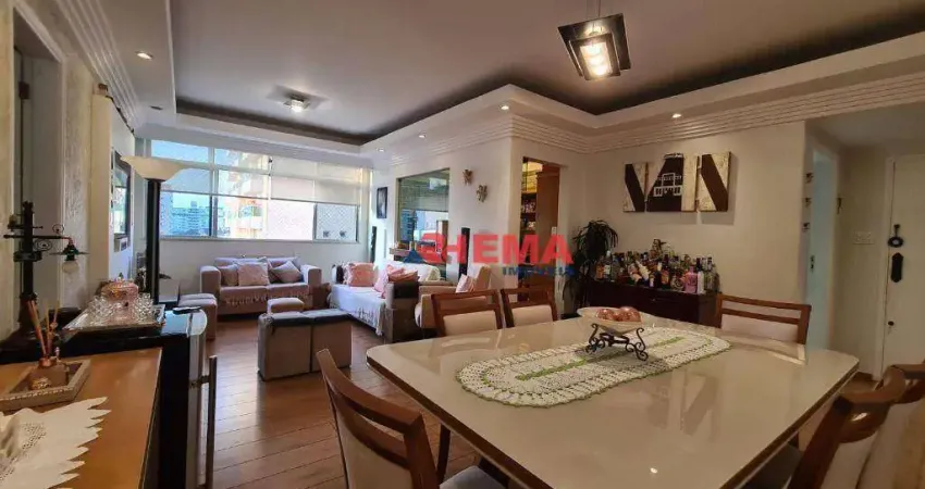 Apartamento com 2 dormitórios à venda, 106 m² por R$ 850.000,00 - Pompéia - Santos/SP