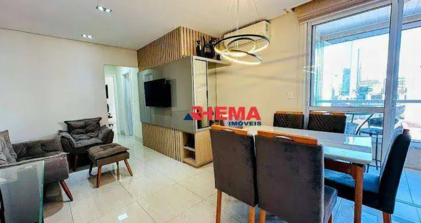Apartamento com 2 dormitórios à venda, 93 m² por R$ 1.120.000,00 - Gonzaga - Santos/SP