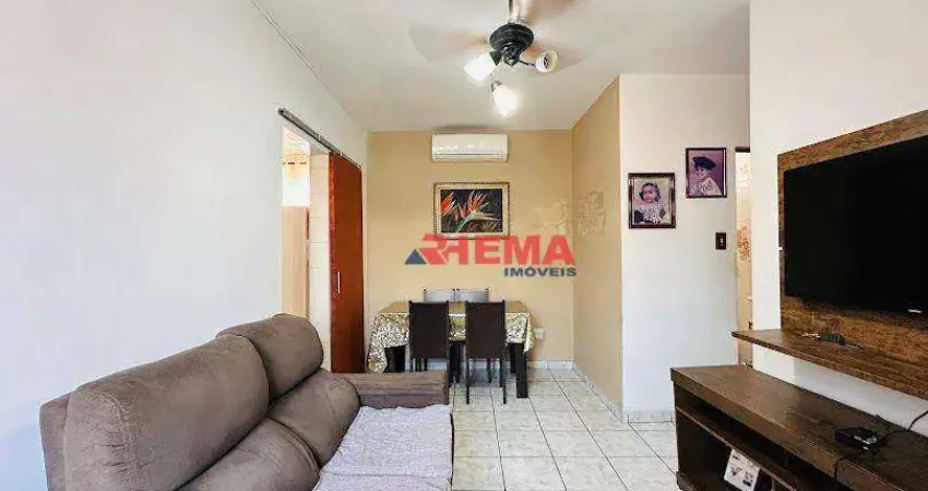 Apartamento à venda, 62 m² por R$ 380.000,00 - Campo Grande - Santos/SP