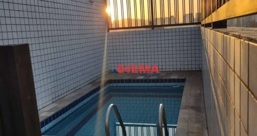 Cobertura com 4 dormitórios à venda, 240 m² por R$ 2.000.000,00 - Boqueirão - Santos/SP