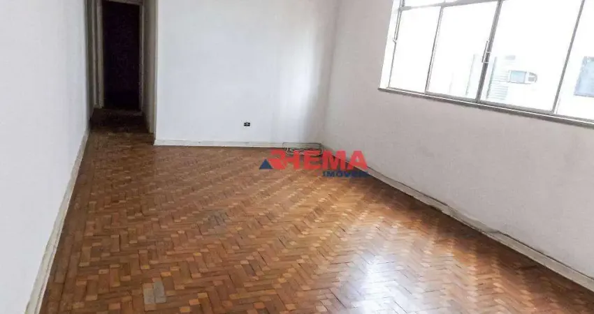 Apartamento com 3 dormitórios à venda, 120 m² por R$ 600.000,00 - Embaré - Santos/SP