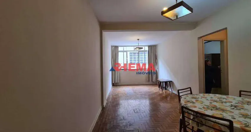 Apartamento com 2 dormitórios à venda, 67 m² por r$ 540.000,00 - aparecida - santos/sp