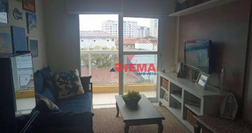 Apartamento para alugar, 58 m² por R$ 4.500,01/mês - Campo Grande - Santos/SP