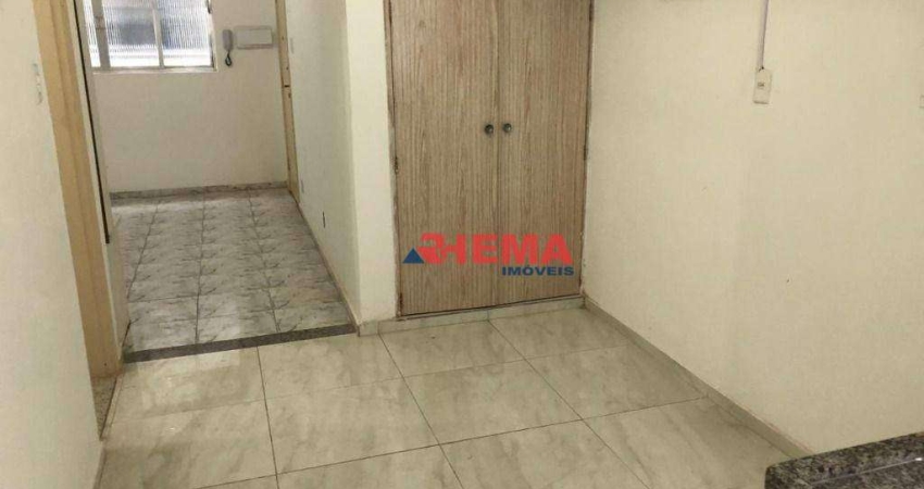 Apartamento com 2 dormitórios para alugar, 80 m² por R$ 2.650,01/mês - Aparecida - Santos/SP