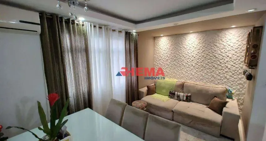 Village com 2 dormitórios à venda, 100 m² por R$ 630.000,00 - Campo Grande - Santos/SP