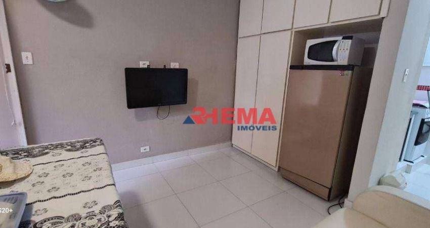Kitnet com 1 dormitório à venda, 27 m² por R$ 215.000,00 - José Menino - Santos/SP