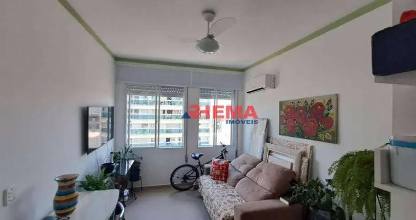 Apartamento com 2 dormitórios à venda, 64 m² por R$ 540.000,00 - Embaré - Santos/SP
