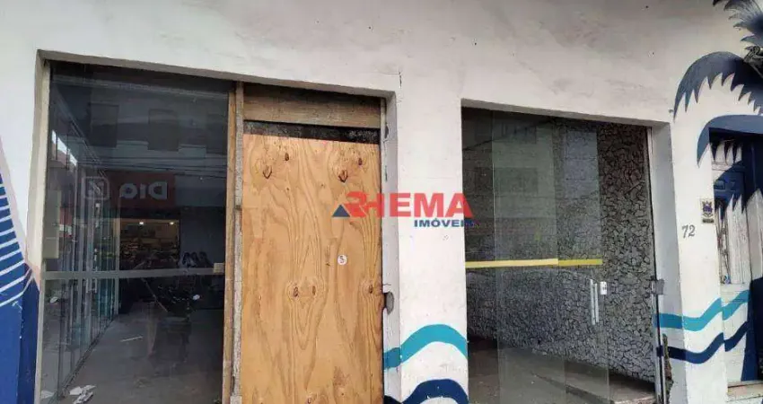Loja para alugar, 450 m² por R$ 19.303,40/mês - Embaré - Santos/SP