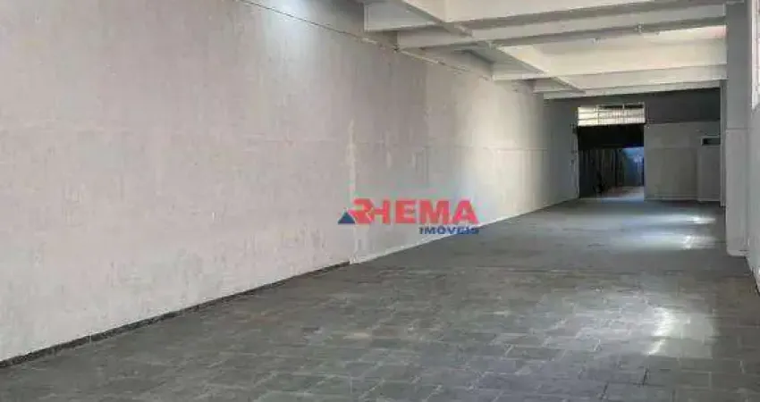 Loja para alugar, 550 m² por r$ 26.060,01/mês - encruzilhada - santos/sp