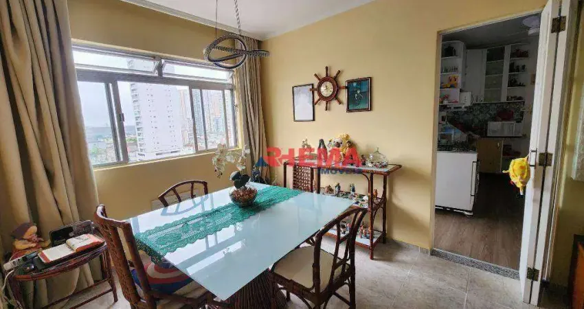 Apartamento com 2 dormitórios à venda, 100 m² por R$ 520.000,00 - Ponta da Praia - Santos/SP