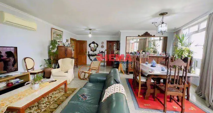 Apartamento com 3 dormitórios à venda, 177 m² por R$ 1.270.000,00 - Gonzaga - Santos/SP