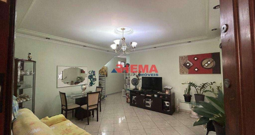 Casa com 3 dormitórios à venda, 127 m² por R$ 980.000,00 - Aparecida - Santos/SP
