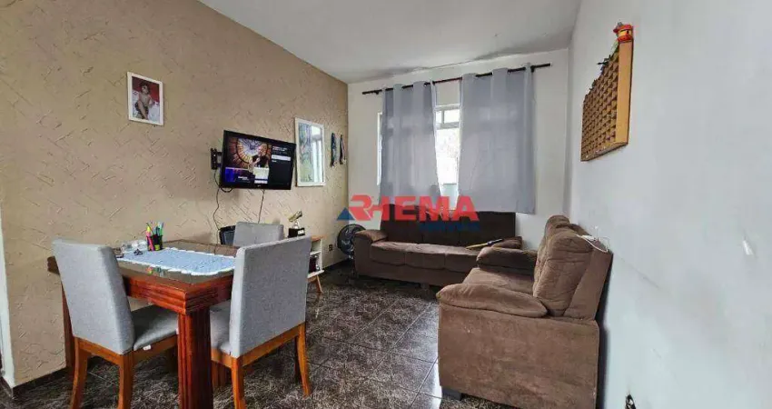 Apartamento com 2 dormitórios à venda, 73 m² por R$ 300.000,00 - Vila Belmiro - Santos/SP