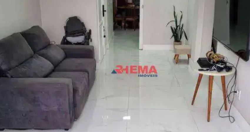 Apartamento com 2 dormitórios à venda, 87 m² por R$ 852.000,00 - Boqueirão - Santos/SP