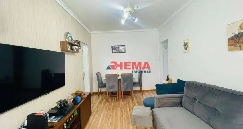 Apartamento com 2 dormitórios à venda, 72 m² por R$ 540.000,00 - Embaré - Santos/SP