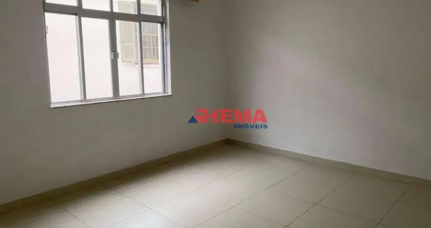Apartamento com 2 dormitórios para alugar, 80 m² por R$ 3.200,01/mês - Boqueirão - Santos/SP
