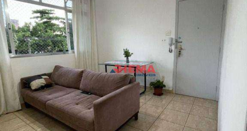 Apartamento com 2 dormitórios à venda, 66 m² por R$ 300.000,00 - Marapé - Santos/SP