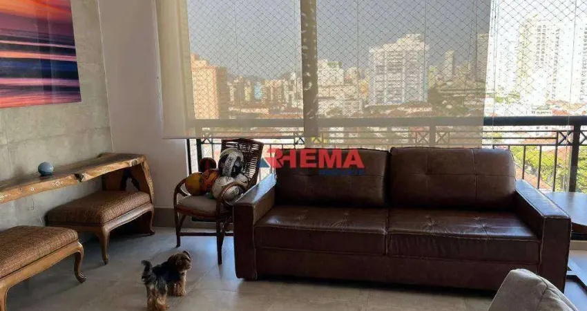 Apartamento com 3 dormitórios à venda, 150 m² por R$ 2.550.000,00 - Embaré - Santos/SP