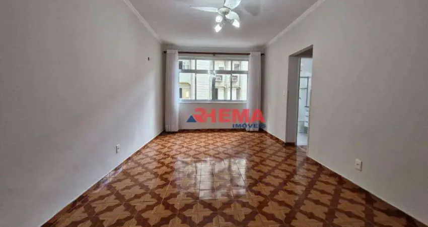 Apartamento com 2 dormitórios à venda, 100 m² por R$ 720.000,00 - Aparecida - Santos/SP