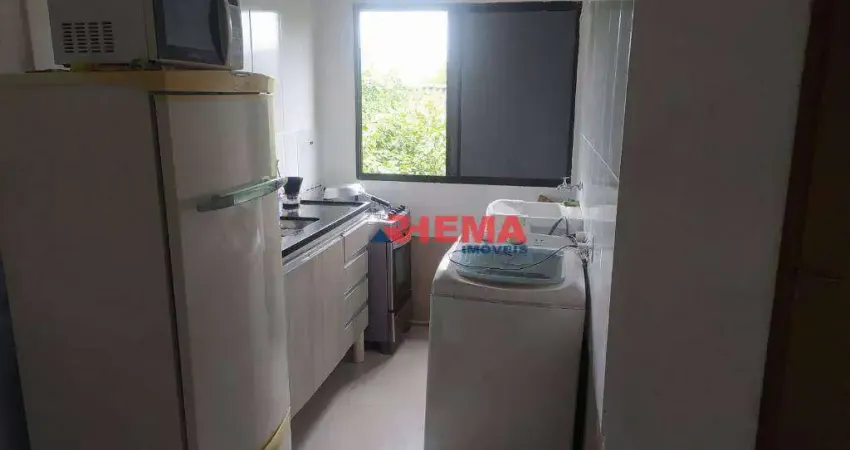 Kitnet para alugar, 35 m² por R$ 1.900/mês - Estuário - Santos/SP