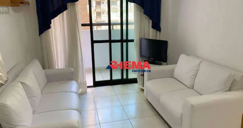 Apartamento com 2 dormitórios para alugar, 70 m² por R$ 4.380,01/mês - Pompéia - Santos/SP