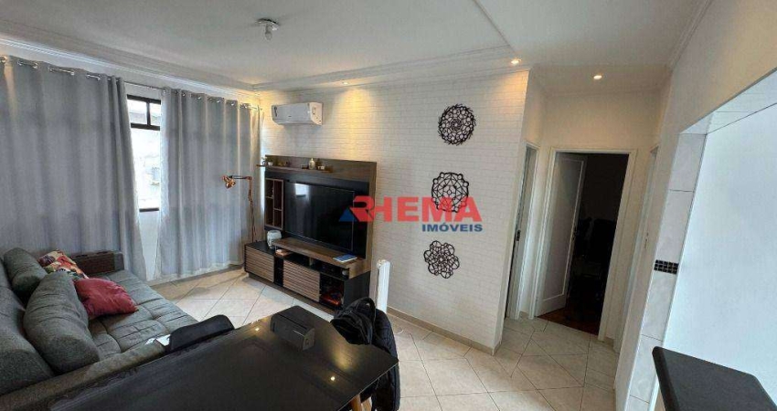 Apartamento com 2 dormitórios à venda, 86 m² por R$ 375.000,00 - Embaré - Santos/SP