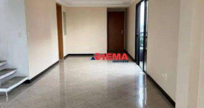 Cobertura com 3 dormitórios à venda, 280 m² por R$ 1.500.000,00 - Ponta da Praia - Santos/SP