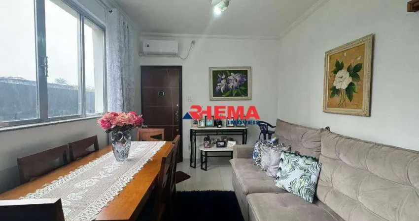 Apartamento com 2 dormitórios à venda, 73 m² por R$ 285.000,00 - Vila Belmiro - Santos/SP