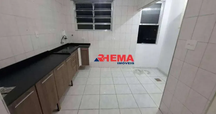 Apartamento para alugar, 98 m² por R$ 3.200,01/mês - Boqueirão - Santos/SP