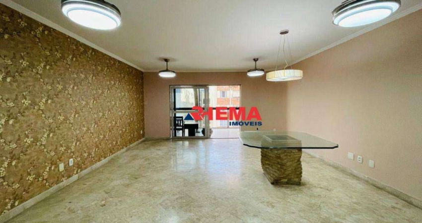 Apartamento com 4 dormitórios à venda, 268 m² por R$ 1.750.000,00 - Aparecida - Santos/SP