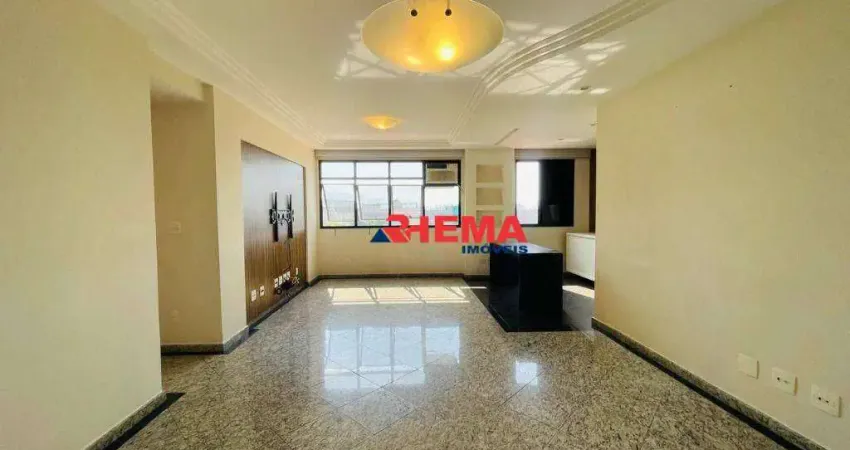 Apartamento com 2 dormitórios à venda, 100 m² por R$ 988.000,00 - Aparecida - Santos/SP