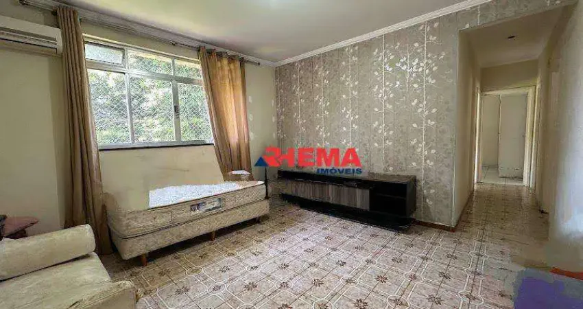 Apartamento com 3 dormitórios à venda, 95 m² por R$ 430.000,00 - Boqueirão - Santos/SP