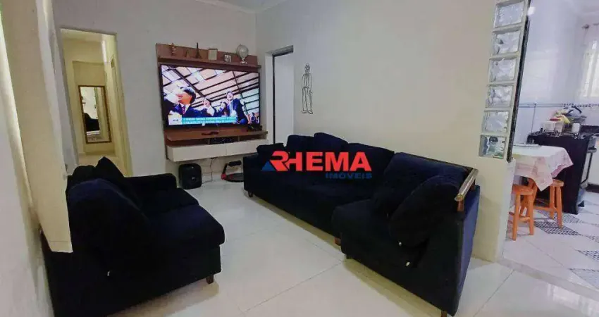Apartamento com 3 dormitórios à venda, 76 m² por R$ 430.000,00 - Vila Belmiro - Santos/SP