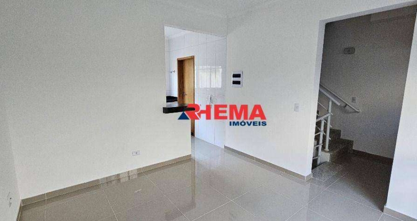 Sobrado com 2 dormitórios à venda, 103 m² por R$ 721.000,00 - Marapé - Santos/SP