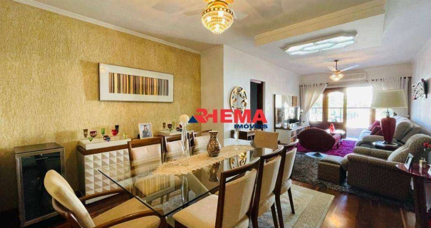 Apartamento com 3 dormitórios à venda, 138 m² por R$ 1.050.000,00 - Ponta da Praia - Santos/SP
