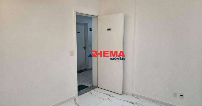 Sala para alugar, 39 m² por R$ 2.100,01/mês - Vila Matias - Santos/SP