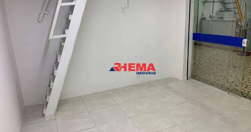 Loja para alugar, 34 m² por R$ 2.280,00/mês - Aparecida - Santos/SP