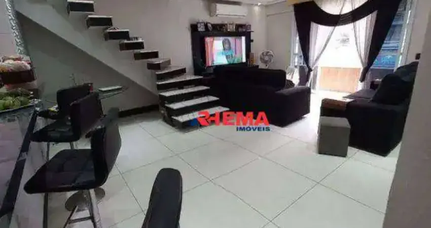 Sobrado com 5 dormitórios à venda, 368 m² por R$ 1.810.000,00 - Marapé - Santos/SP