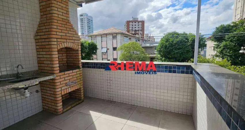 Sobrado com 3 dormitórios à venda, 136 m² por R$ 950.000,00 - Ponta da Praia - Santos/SP