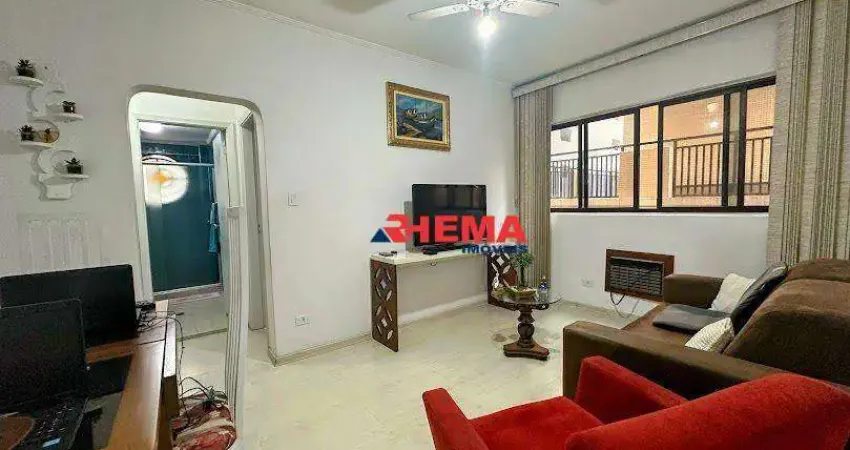 Apartamento com 1 dormitório à venda, 51 m² por R$ 450.000,00 - Ponta da Praia - Santos/SP