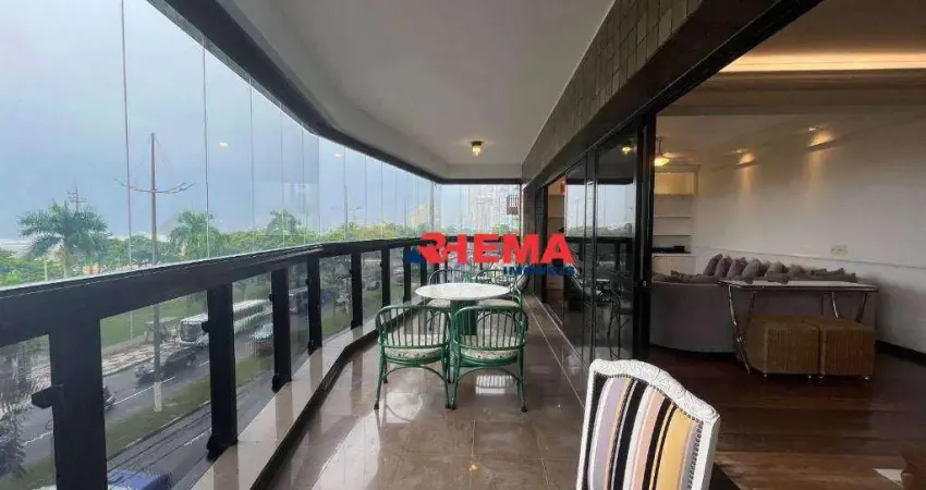 Apartamento com 3 dormitórios à venda, 252 m² por R$ 3.000.000,00 - Pompéia - Santos/SP