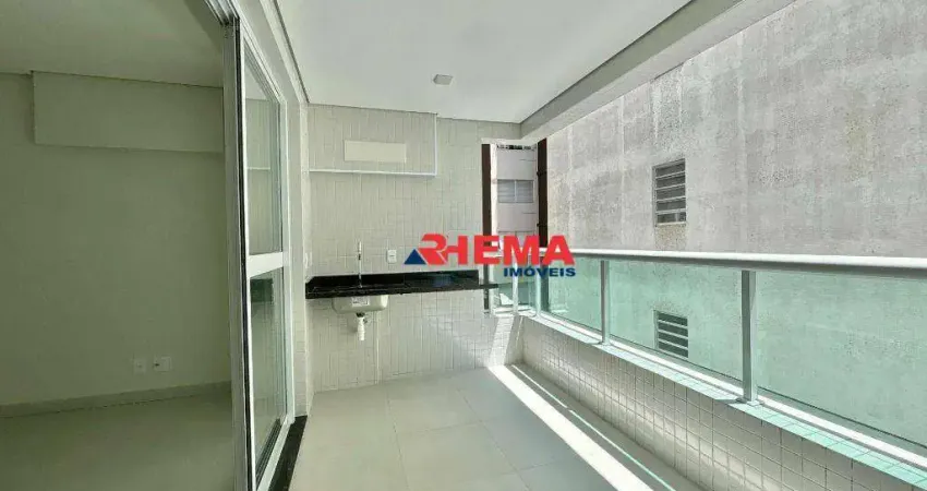 Apartamento com 2 dormitórios à venda, 76 m² por R$ 860.000,00 - Embaré - Santos/SP