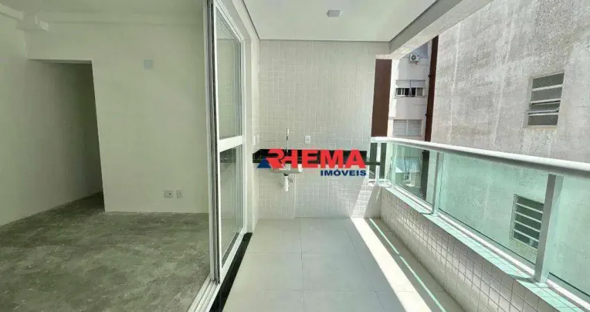 Apartamento com 2 dormitórios à venda, 73 m² por R$ 880.000,00 - Embaré - Santos/SP