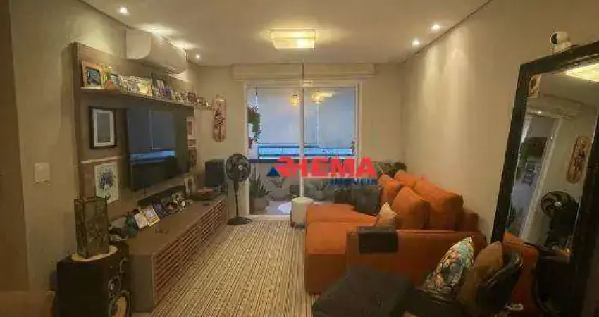 Apartamento com 2 dormitórios à venda, 84 m² por R$ 1.010.000,00 - Embaré - Santos/SP