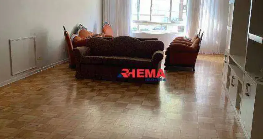 Apartamento com 3 dormitórios à venda, 210 m² por R$ 1.500.000,00 - Gonzaga - Santos/SP
