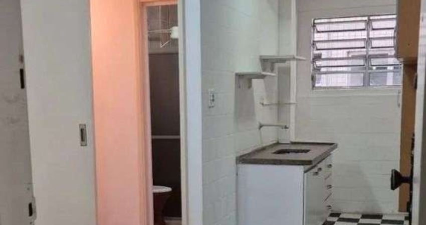 Apartamento com 1 dormitório para alugar, 45 m² - Ponta da Praia - Santos/SP