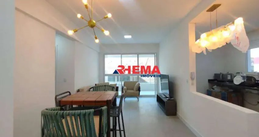 Apartamento com 2 dormitórios à venda, 97 m² por R$ 1.650.000,00 - Embaré - Santos/SP