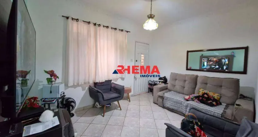 Apartamento com 2 dormitórios à venda, 62 m² por R$ 325.000,00 - Macuco - Santos/SP