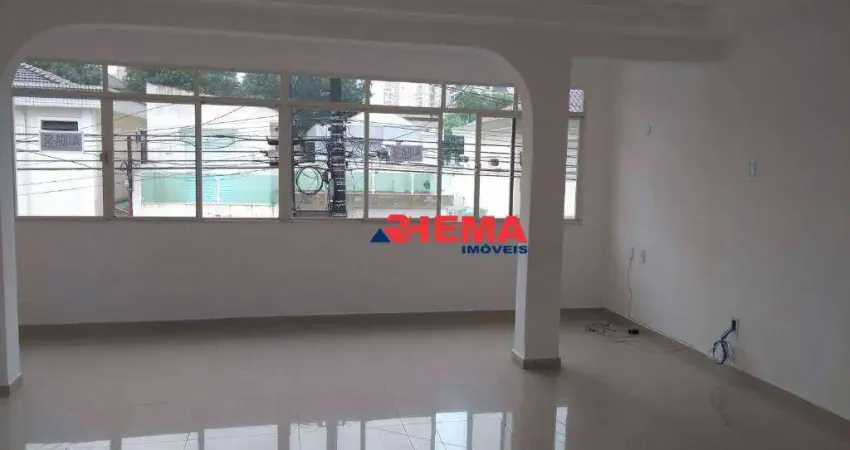 Sobrado com 3 dormitórios para alugar, 170 m² por R$ 6.500,00/mês - Ponta da Praia - Santos/SP